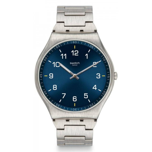 Swatch Mens Watch Skin Irony Skin Suit Blue SS07S106G Buy Swatch Mens Watch Skin Irony Skin Suit Blue SS07S106G