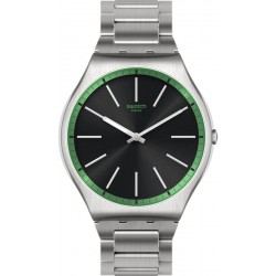 Swatch Herrenuhr Skin Irony Green Graphite SS07S128G
