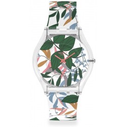 Swatch Ladies Watch Skin Classic Leaves Jungle SS08K111