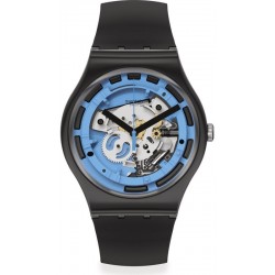 Swatch Unisexuhr New Gent Blue Anatomy SUOB187