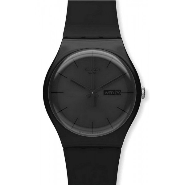 Comprare Orologio Swatch Unisex New Gent Black Rebel SUOB702