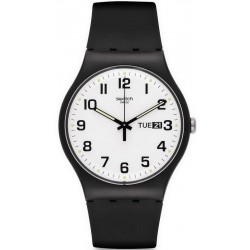 Swatch Unisexuhr New Gent Twice Again SUOB705