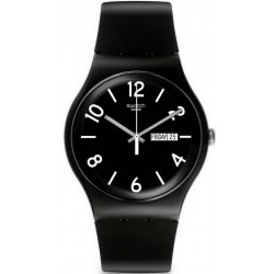 Orologio Swatch Unisex New Gent Backup Black SUOB715