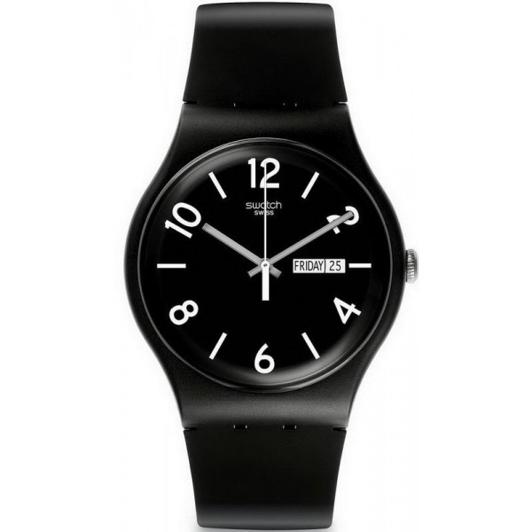 Montre Swatch Unisex New Gent Backup Black SUOB715 Acheter Montre Swatch Unisex New Gent Backup Black SUOB715