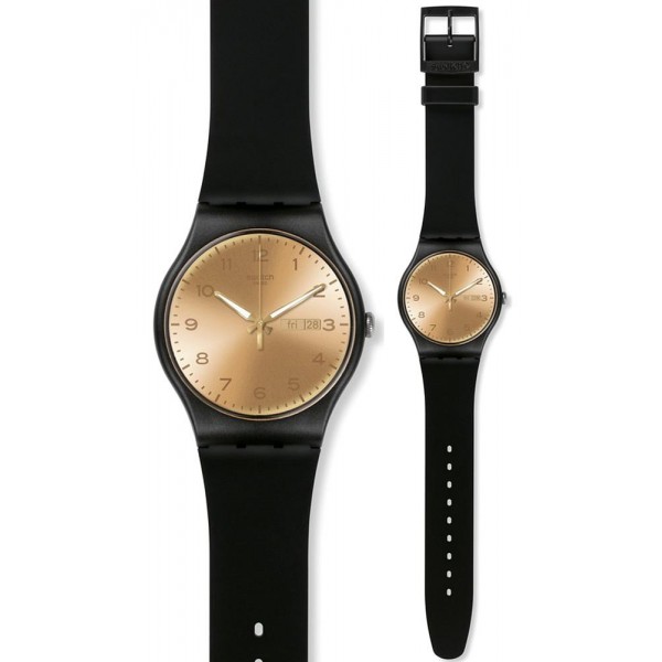 Swatch Unisex Watch New Gent Golden Friend SUOB716 Buy Swatch Unisex Watch New Gent Golden Friend SUOB716