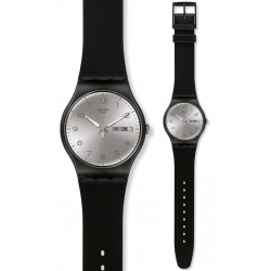 Montre Swatch Unisex New Gent Silver Friend SUOB717