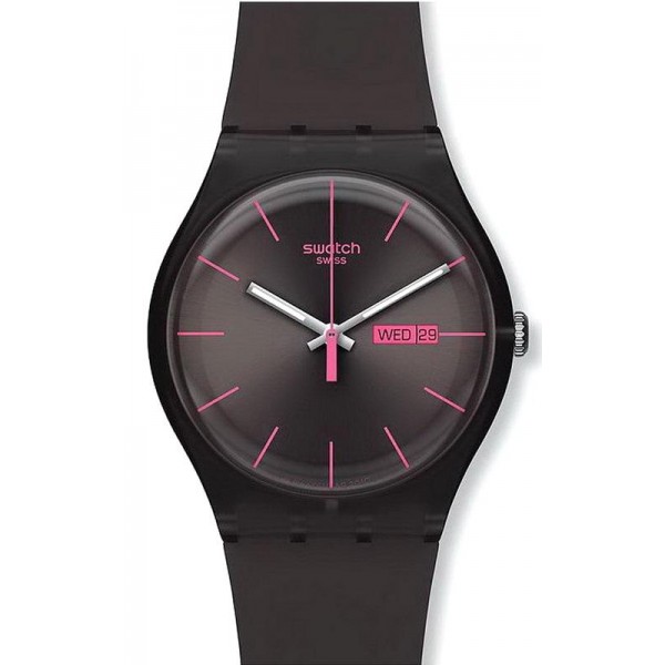 Comprare Orologio Swatch Unisex New Gent Brown Rebel SUOC700