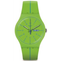 Montre Swatch Unisex New Gent Verde Azul SUOG707
