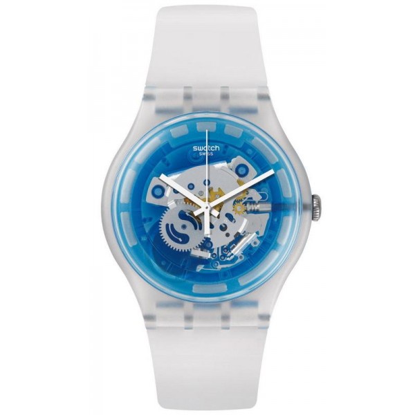 Buy Swatch Unisex Watch New Gent Blumazing SUOK129