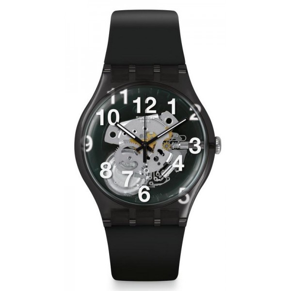 Swatch Unisex Watch New Gent Black Board SUOK135 Buy Swatch Unisex Watch New Gent Black Board SUOK135