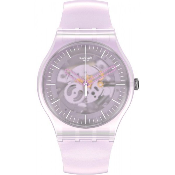 Buy Swatch Ladies Watch New Gent Pink Mist SUOK155