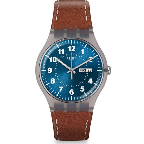 Acheter Montre Swatch Homme New Gent Vent Brulant SUOK709