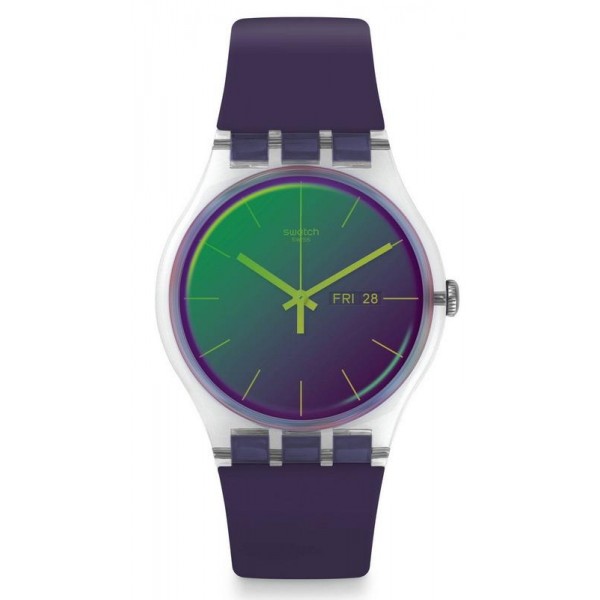 Swatch Women's Watch New Gent Polapurple SUOK712 Buy Swatch Women's Watch New Gent Polapurple SUOK712