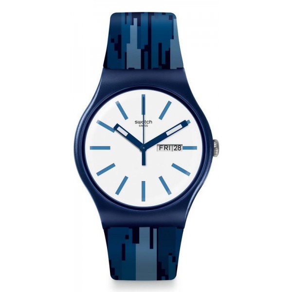 Comprare Orologio Swatch Unisex New Gent Fiammablu SUON712
