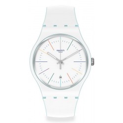 Montre Swatch Unisex New Gent White Layered SUOS404