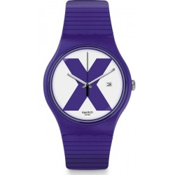 Montre Swatch Unisex New Gent XX-Rated Purple SUOV401