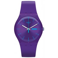 Montre Swatch Unisex New Gent Purple Rebel SUOV702