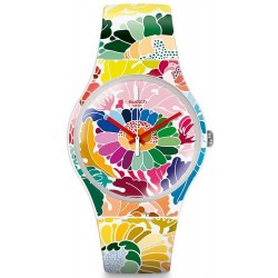 Buy Swatch Ladies Watch New Gent Flowerfool SUOW126