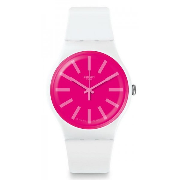 Buy Swatch Unisex Watch New Gent Strawbeon SUOW162