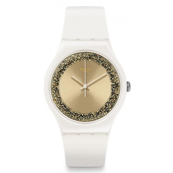 Buy Swatch Ladies Watch New Gent Sparklelightening SUOW168