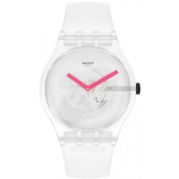 Buy Swatch Unisex Watch New Gent Snow Blur SUOW172