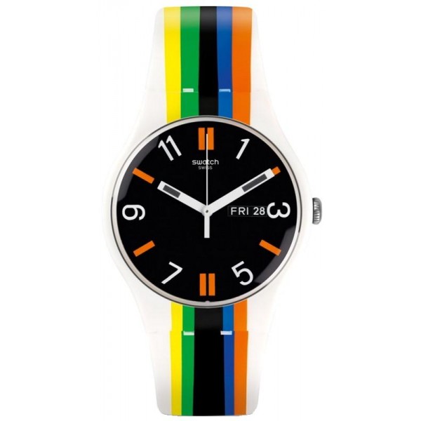 Comprare Orologio Swatch Unisex New Gent Ligne De Fuite SUOW708