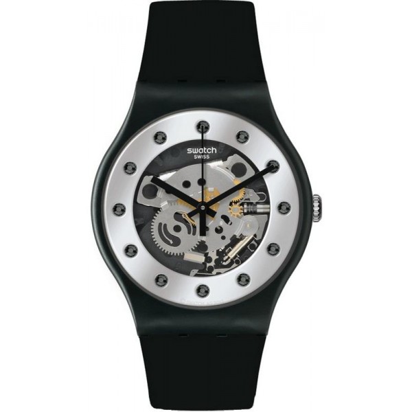 Acheter Montre Swatch Unisex New Gent Silver Glam SUOZ147