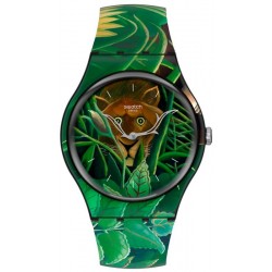 Montre Swatch MoMA The Dream by Henri Rousseau SUOZ333