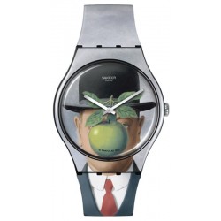 Swatch Uhr Le Fils de lHomme by Rene Magritte SUOZ350 kaufen