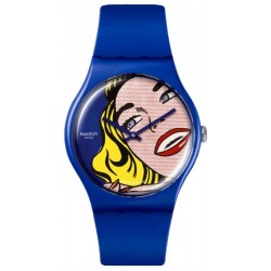 Swatch Uhr Girl by Roy Lichtenstein SUOZ352 kaufen