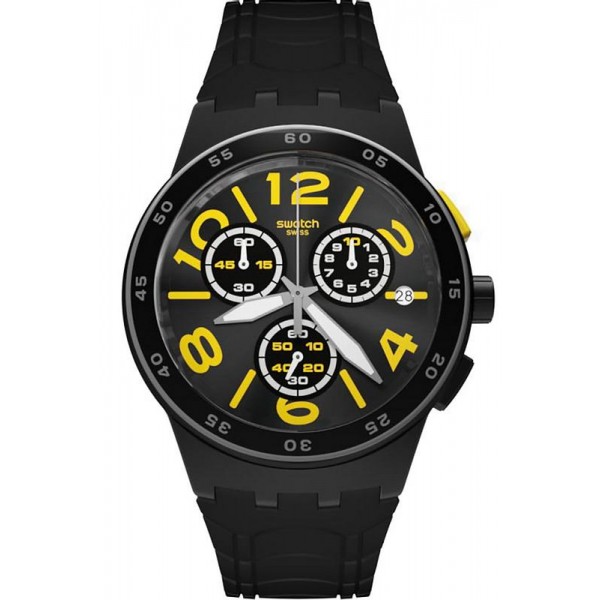 Kaufen Sie Swatch Unisexuhr Chrono Plastic Pneumatic SUSB412