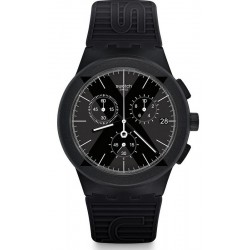 Orologio Swatch Uomo Chrono Plastic X-District Black SUSB413