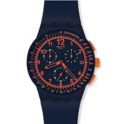 Montre Swatch Unisex Chrono Plastic Rebirth Blue SUSN401
