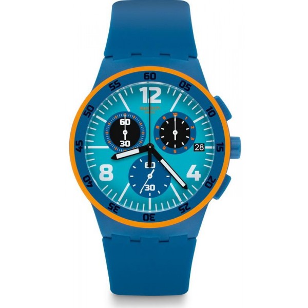 Buy Swatch Unisex Watch Chrono Plastic Capanno SUSN413