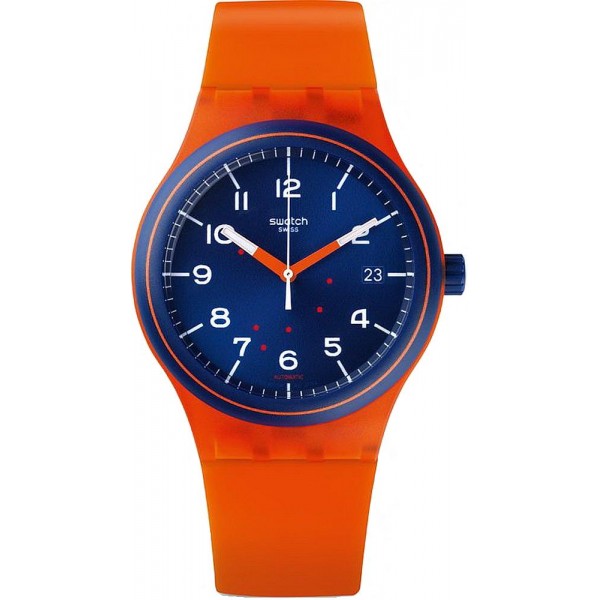 Buy Swatch Unisex Watch Sistem51 Sistem Tangerine Automatic SUTO401