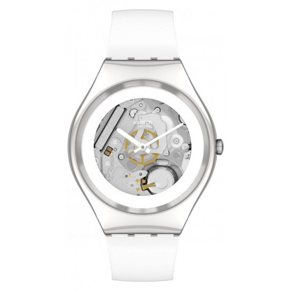 Buy Swatch Ladies Watch Skin Irony Pure White Irony SYXS138