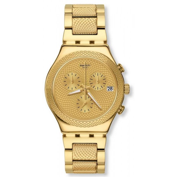 Comprar Reloj Swatch Unisex Irony Chrono Goldy Full YCG420G