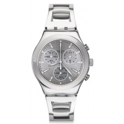 Buy Swatch Ladies Watch Irony Chrono Silverli YCS112G