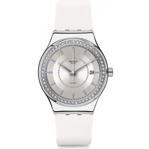 Comprar Reloj Swatch Mujer Irony Sistem51 Sistem Snow Automático YIS406