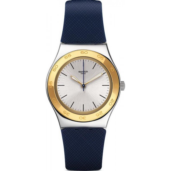 Buy Swatch Women's Watch Irony Medium Blue Push YLS191