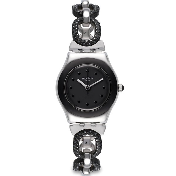 Acheter Montre Swatch Femme Irony Lady Black Glitter YSS293G