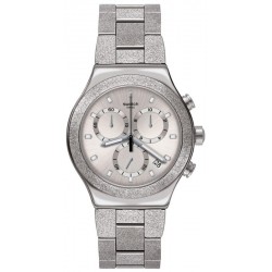 Montre Swatch Unisex Irony Chrono Silver Explosion YVS472G