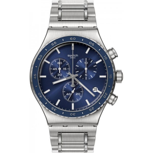 Swatch Herrenuhr Irony Chrono Cobalt Lagoon YVS496G kaufen