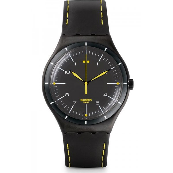 Acheter Montre Swatch Homme Irony Big Classic Black Bliss YWB100