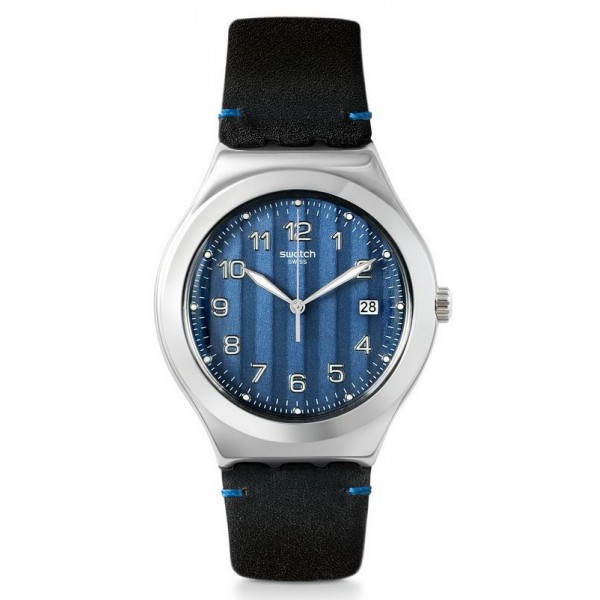 Acheter Montre Swatch Homme Irony Big Classic Côtes Blues YWS438